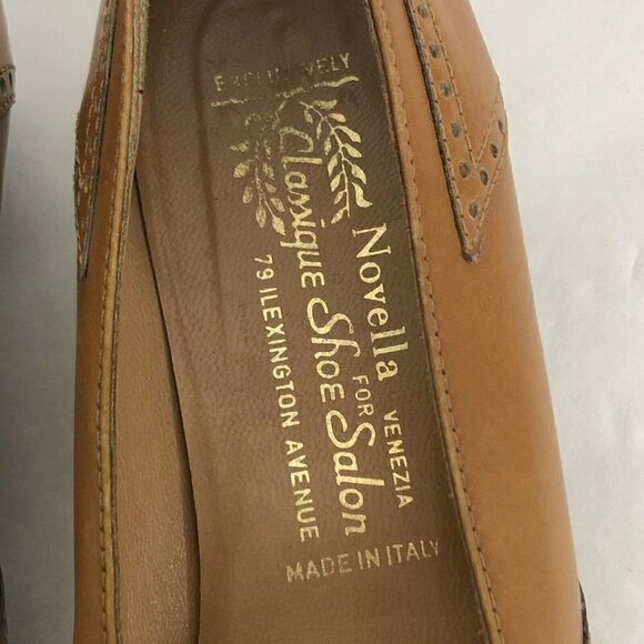 Vintage NOVELLA for Classique Spectator Pumps - Made in Italy - Picture 7 of 11